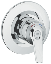 Avensys Shower : Manual shower mixer concealed 1/2"