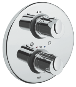 Grohtherm 1000 : Thermostatic shower mixer 1/2" - Click for more details