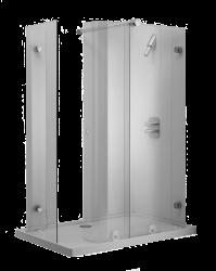 IL BAGNO ALESSI dOt : Shower cabinet, shower tray and enclosure
