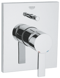 Allure : Single-lever bath/shower mixer trim