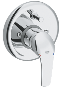 Eurosmart : Single-lever bath/shower mixer trim - Click for more details
