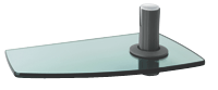 Movario : Acrylic shelf for shower rail