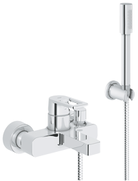 Quadra : Single-lever bath/shower mixer 1/2"