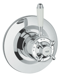 Avensys Shower : Traditional dual control shower mixer 1/2"